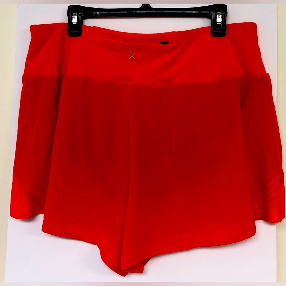 Xersion Everair lined running shorts NWOT size XL bright orange